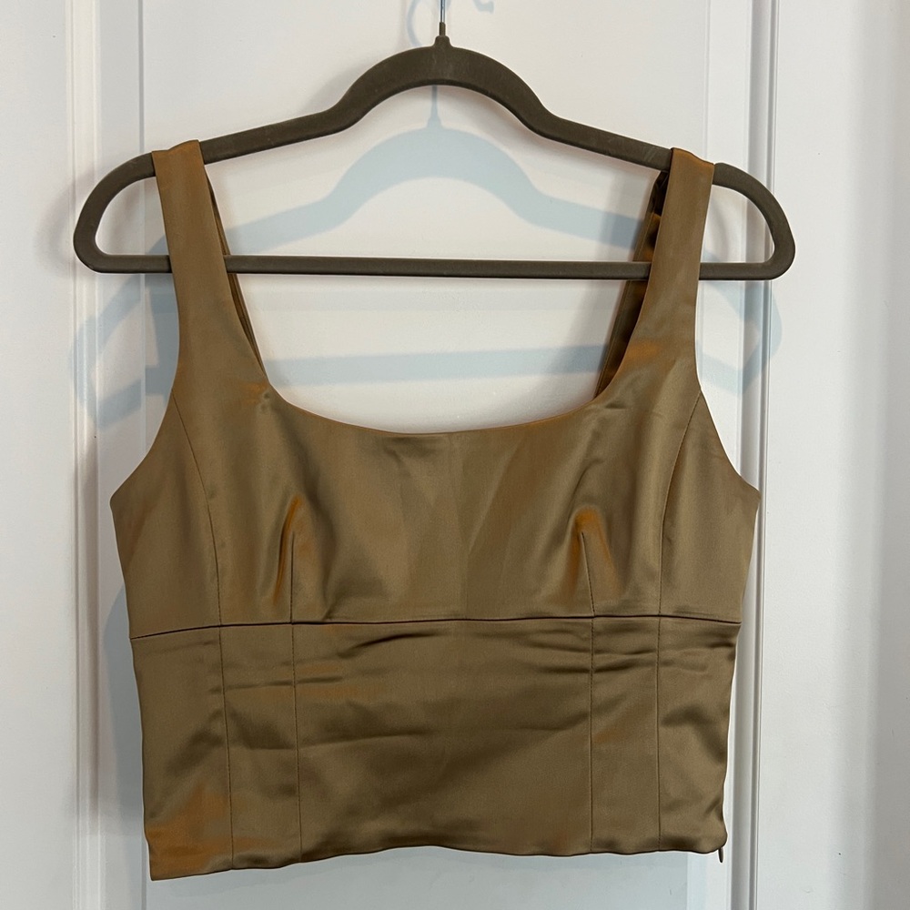 Aritzia Wilfred
Shine Satin Bustier